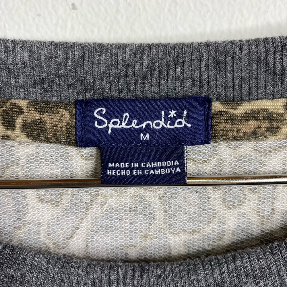 Splendid Gray And Leopard Print Matching 2pc. Jog… - image 5